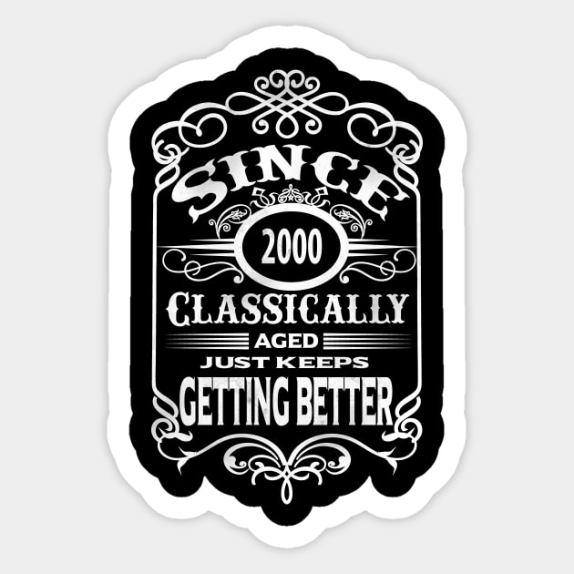 2000 Sticker by artsytee